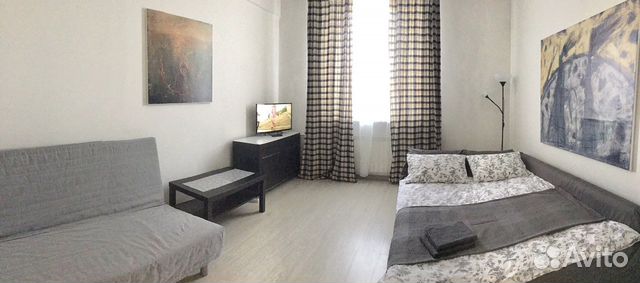 

1-к. квартира, 40 м², 2 кровати