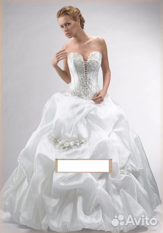 Свадебное платье Lorange Swarovski + шубка