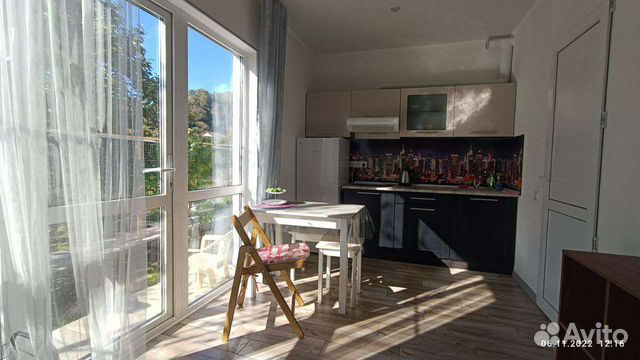 

Квартира-студия, 24 м², 1 кровать