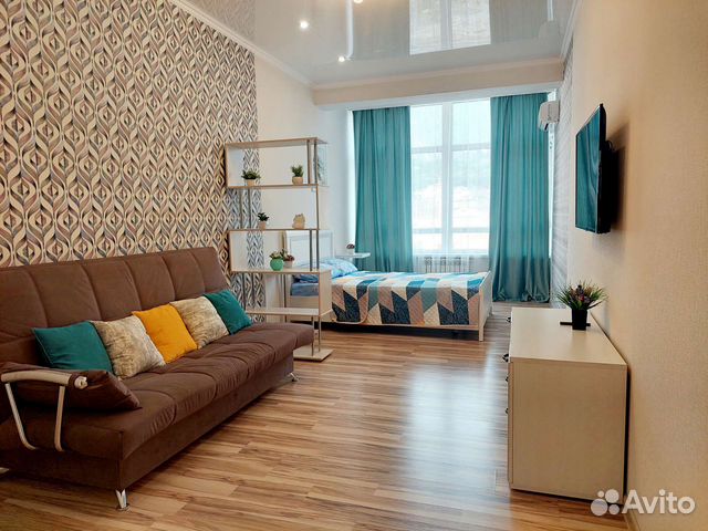 

1-к. квартира, 45 м², 2 кровати