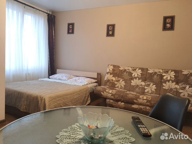 

Квартира-студия, 28 м², 2 кровати