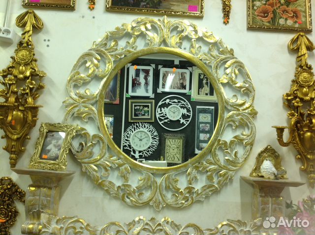 Зеркало, багеты, рамы резные — фотография №3