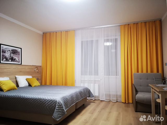 

Квартира-студия, 26 м², 2 кровати