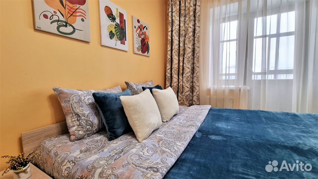 

1-к. квартира, 45 м², 2 кровати