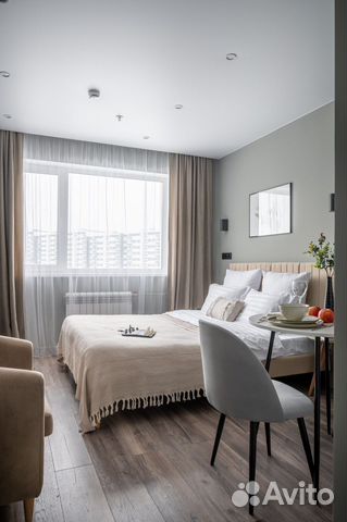 

Квартира-студия, 19,8 м², 2 кровати