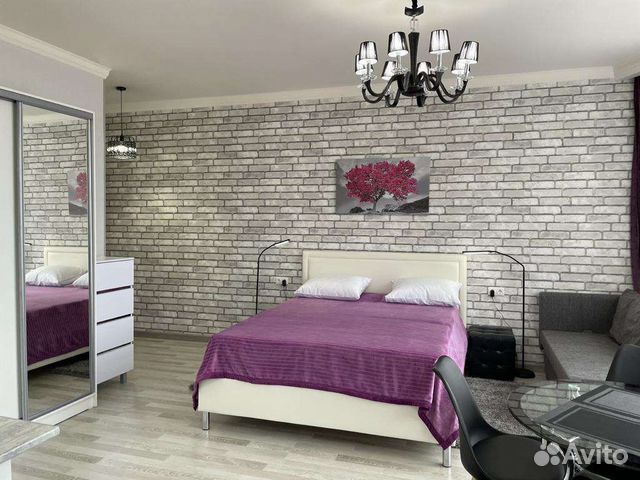 

Квартира-студия, 35 м², 2 кровати