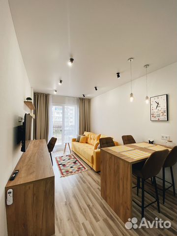 

1-к. квартира, 39 м², 2 кровати