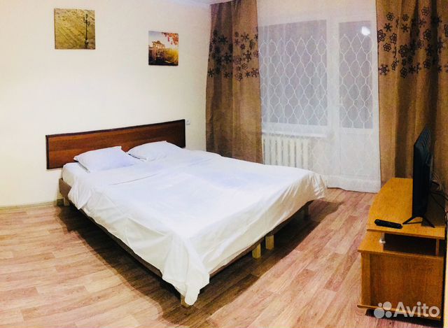 

1-к. квартира, 37 м², 2 кровати