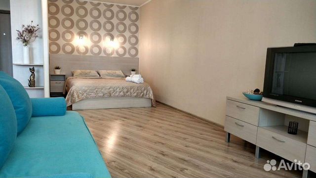 

1-к. квартира, 38 м², 2 кровати