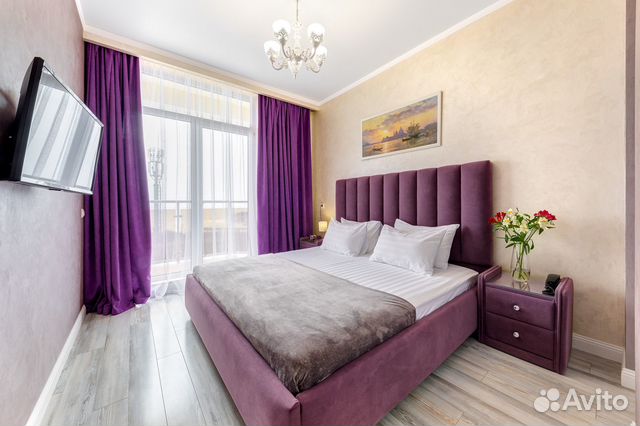 

1-к. квартира, 40 м², 2 кровати