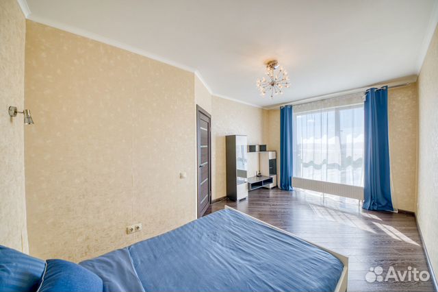 

1-к. квартира, 54 м², 3 кровати