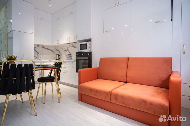 

Квартира-студия, 40 м², 4 кровати