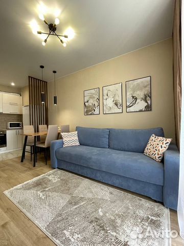 

1-к. квартира, 38 м², 2 кровати