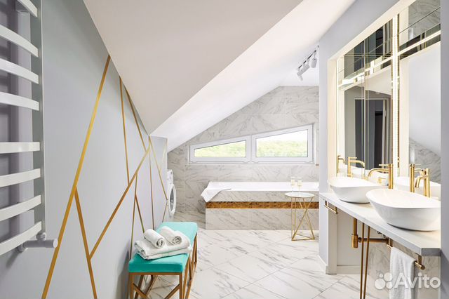 

1-к. квартира, 57 м², 2 кровати