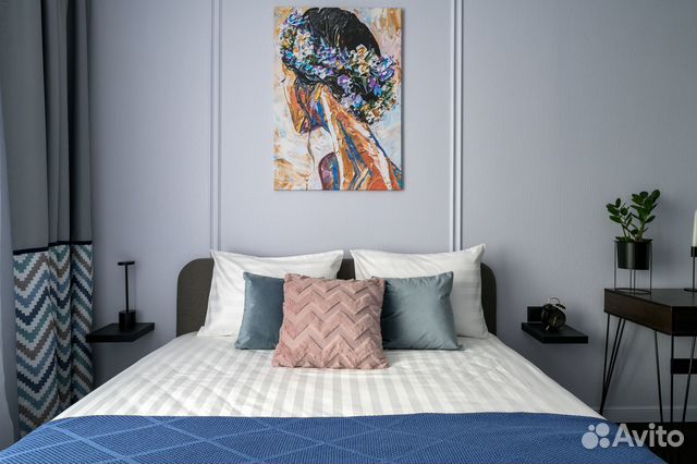 

Квартира-студия, 30 м², 2 кровати