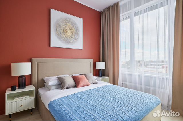 

1-к. квартира, 32 м², 2 кровати