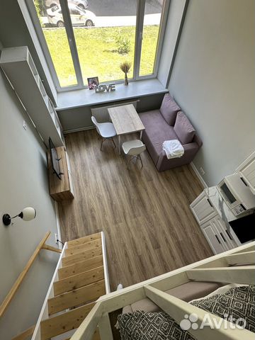 

Квартира-студия, 21 м², 2 кровати