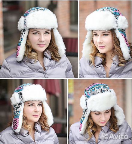 Шапка ушанка новая