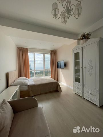 

Квартира-студия, 30 м², 2 кровати