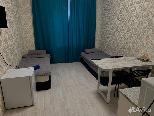 

Квартира-студия, 15 м², 2 кровати