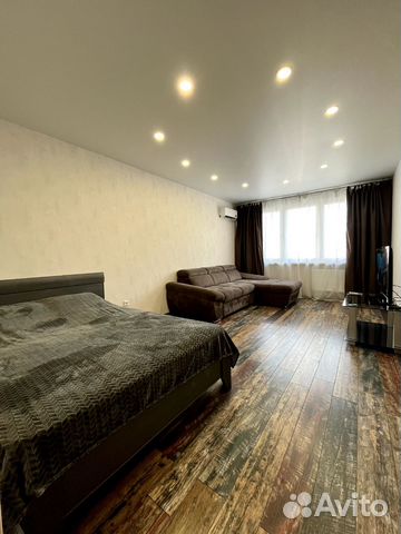 

1-к. квартира, 44 м², 2 кровати