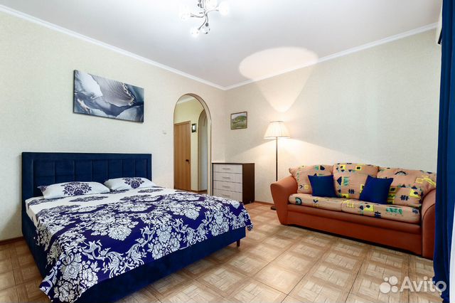 

1-к. квартира, 50 м², 2 кровати