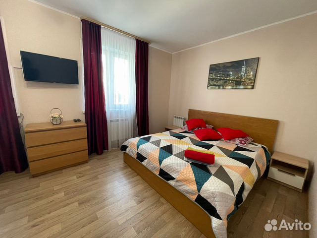 

1-к. квартира, 43 м², 2 кровати