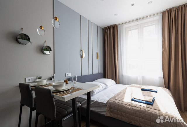 

Квартира-студия, 20 м², 1 кровать