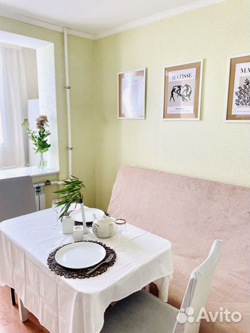 

1-к. квартира, 45 м², 2 кровати
