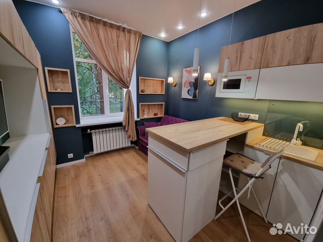 

Квартира-студия, 15 м², 1 кровать