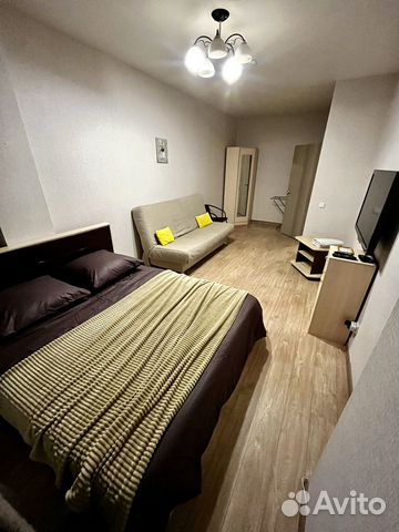 

1-к. квартира, 42 м², 2 кровати