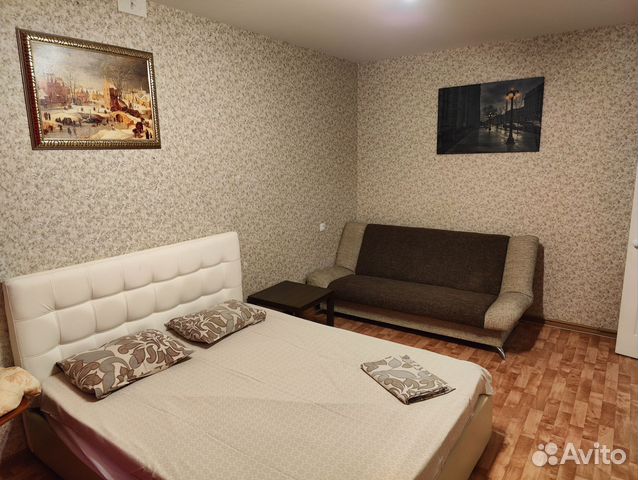 

1-к. квартира, 38 м², 2 кровати