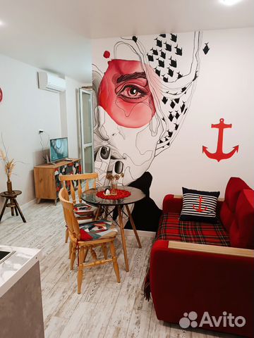 

Квартира-студия, 32 м², 3 кровати