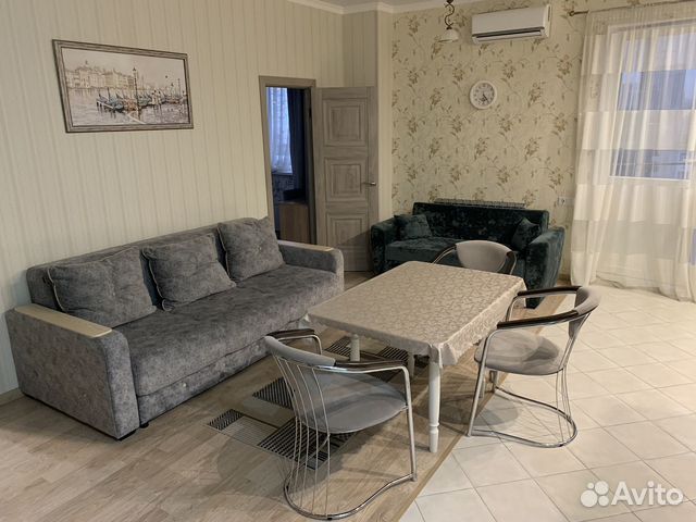 

1-к. квартира, 54 м², 3 кровати
