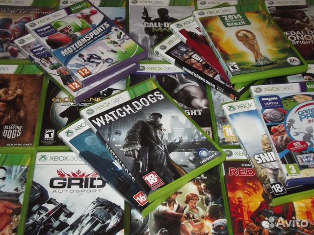 Xbox 360 / xbox ONE Игры для игровых приставок