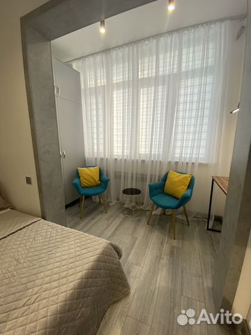 

Квартира-студия, 46 м², 1 кровать