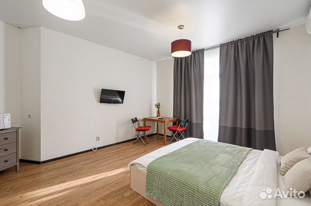 

Квартира-студия, 32 м², 1 кровать