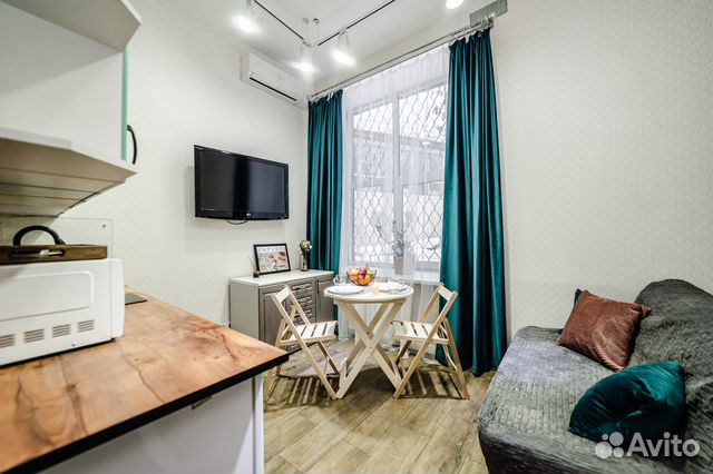 

Квартира-студия, 18 м², 2 кровати