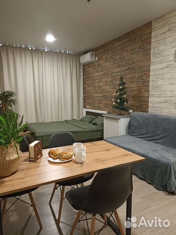 

Квартира-студия, 27 м², 2 кровати