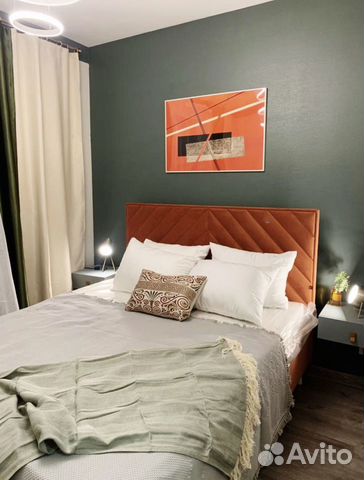 

1-к. квартира, 40 м², 2 кровати