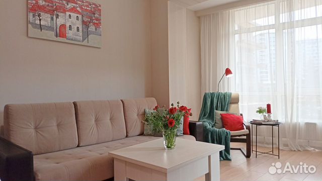 

2-к. квартира, 47 м², 2 кровати