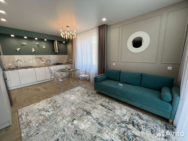 

1-к. квартира, 51,7 м², 2 кровати