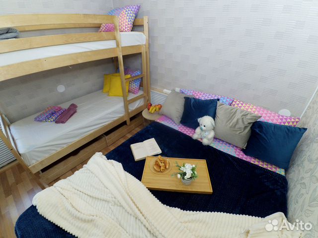 

Квартира-студия, 18 м², 2 кровати