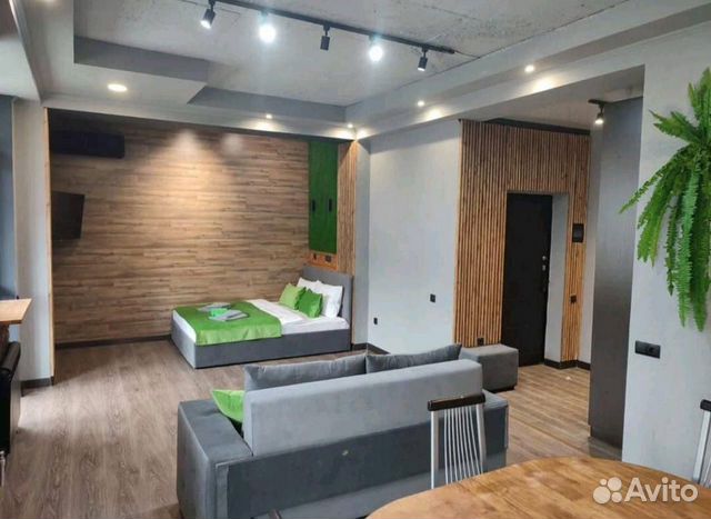 

Квартира-студия, 58 м², 2 кровати