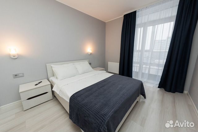 

1-к. квартира, 42 м², 2 кровати