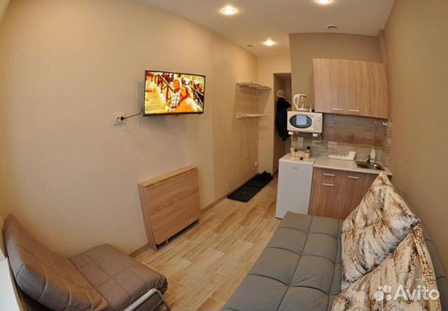 

Квартира-студия, 16 м², 2 кровати