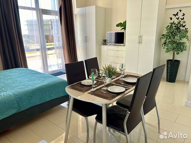 

Квартира-студия, 35 м², 4 кровати