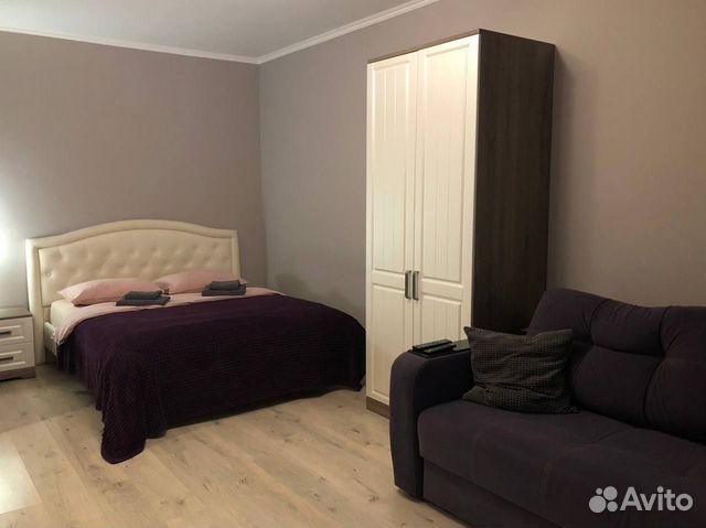 

1-к. квартира, 43 м², 2 кровати