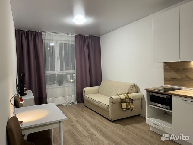 

Квартира-студия, 25 м², 1 кровать