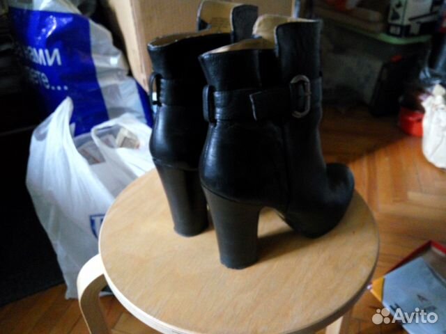 Ботильоны Кожа